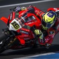 Alvaro Bautista durante le prove in Australia