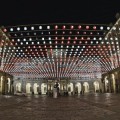Luci d'Artista 2019 Torino Via Palazzo di Città  Tappeto Volante di Daniel BUREN